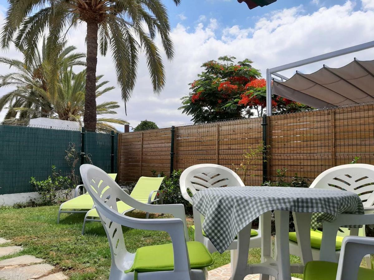 Vila Bungalow With Private Garden Nex To Yumbo Center Maspalomas  Exteriér fotografie